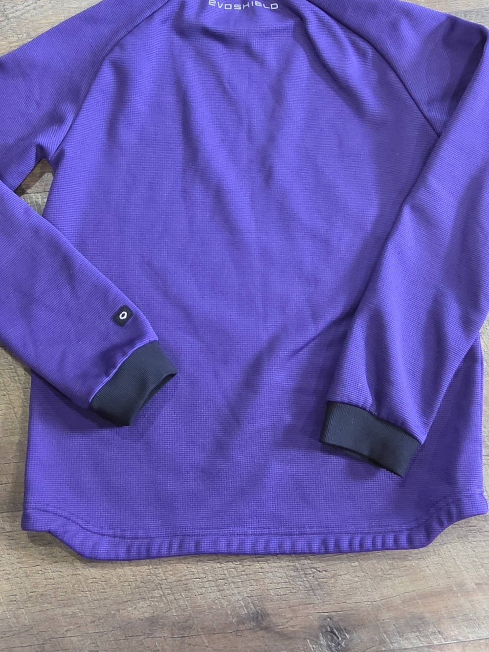 Girls Evoshirls Purple Long-Sleeve Performance Sweater
